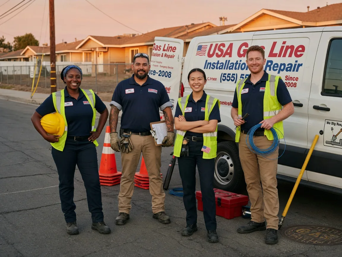 Gas Line Installation company in Manila, AR